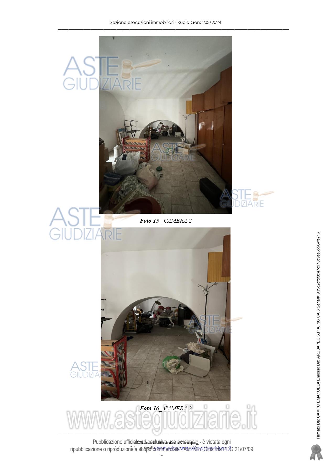 Fotografia del bene