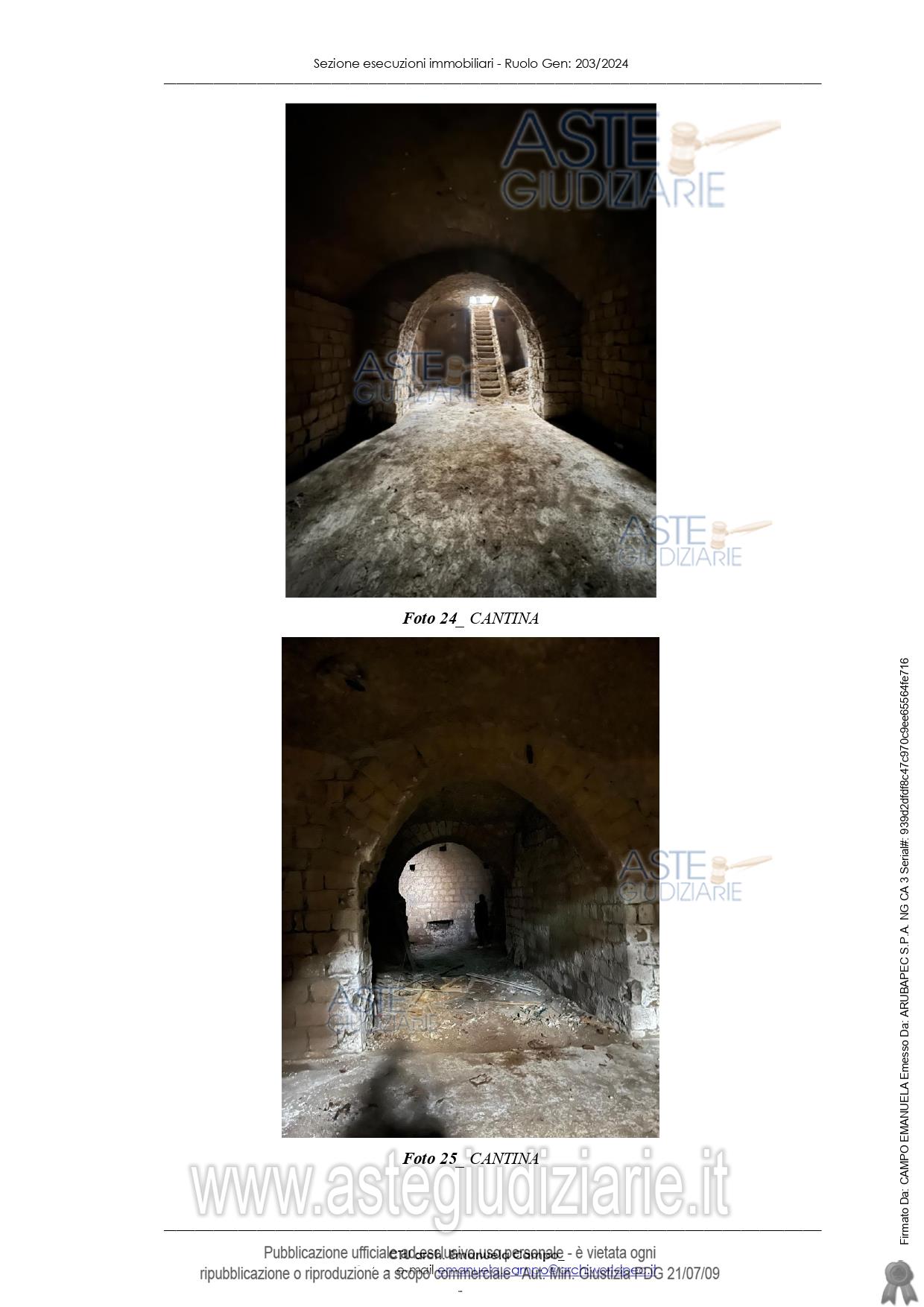 Fotografia del bene