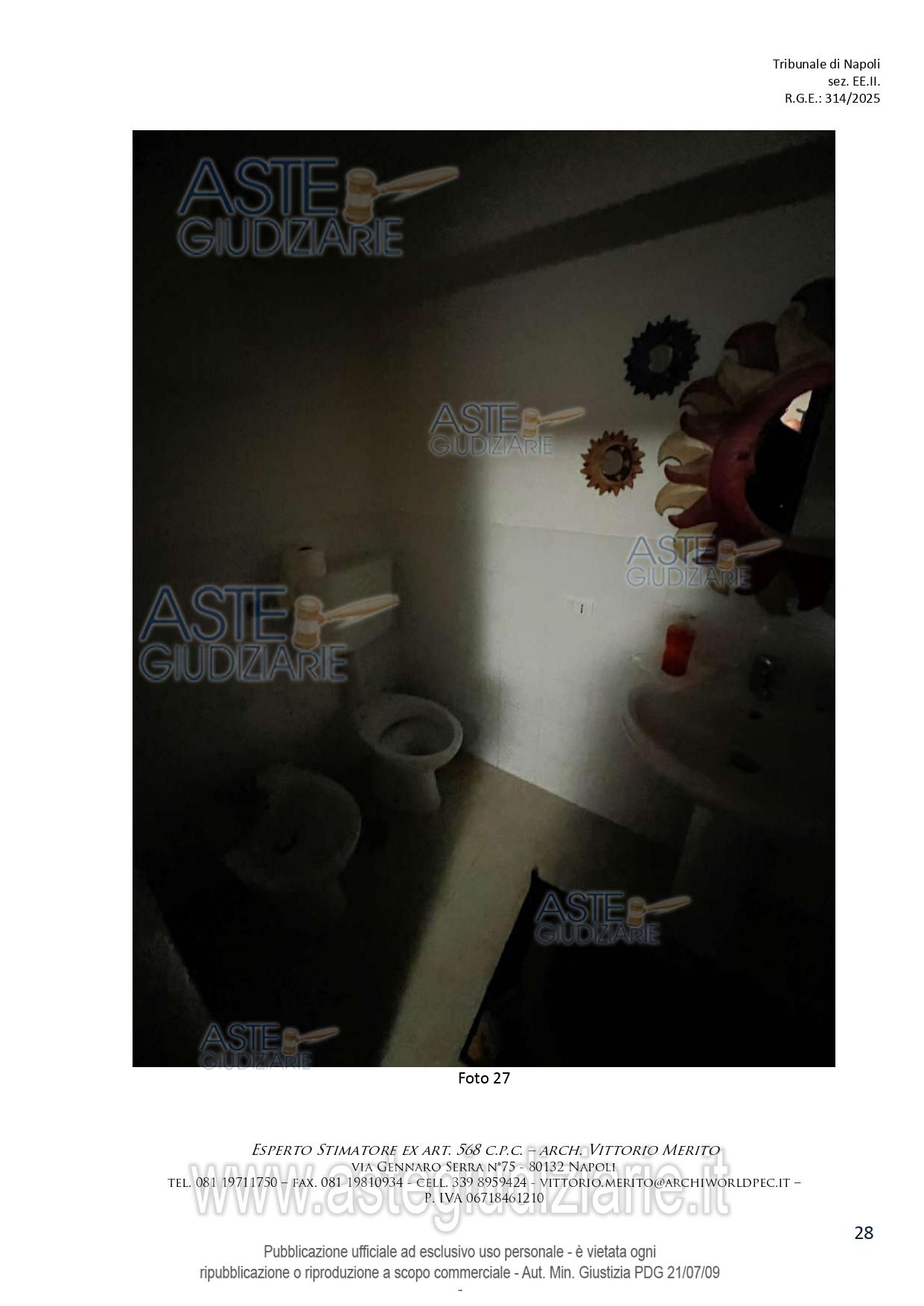Fotografia del bene
