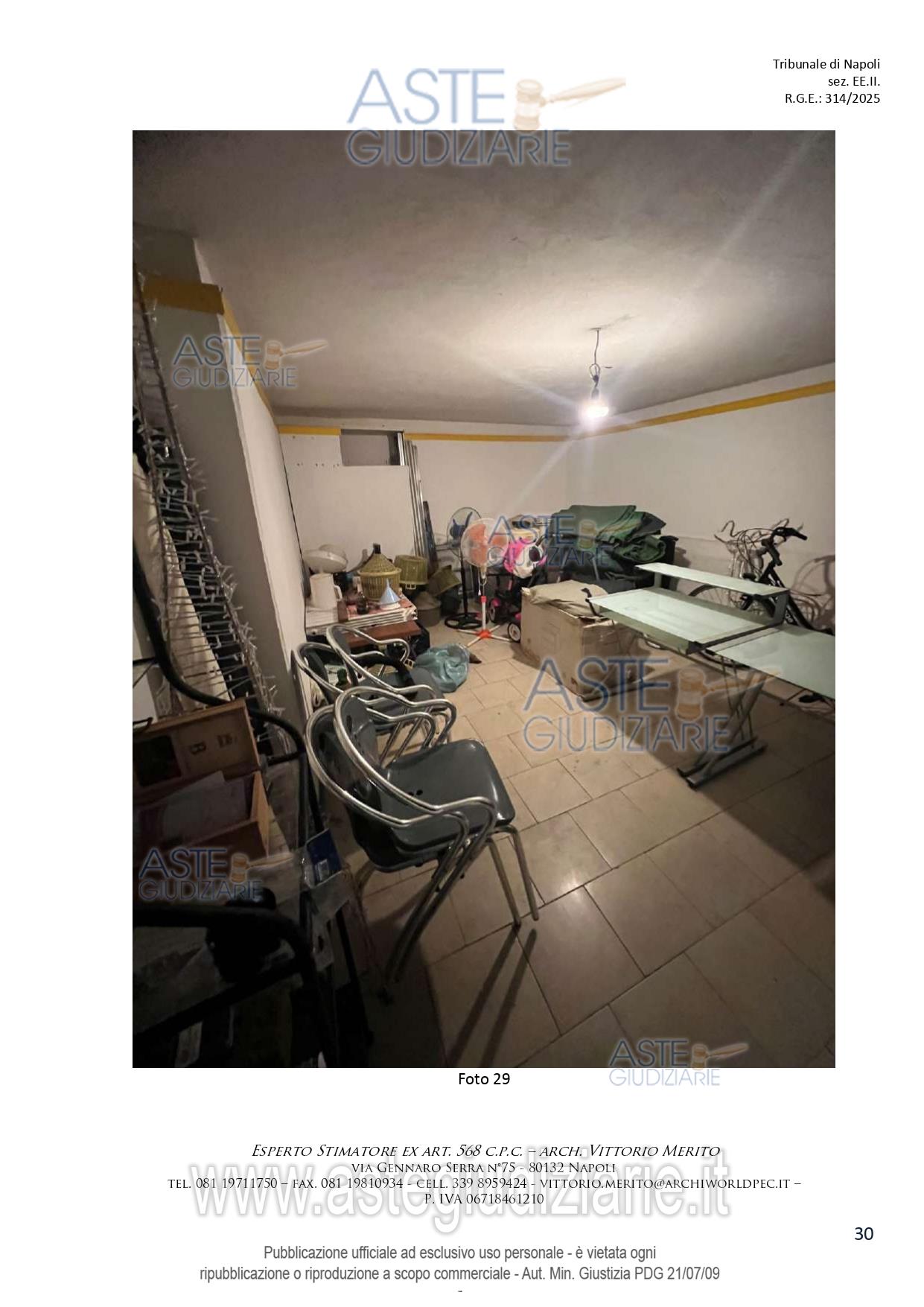 Fotografia del bene