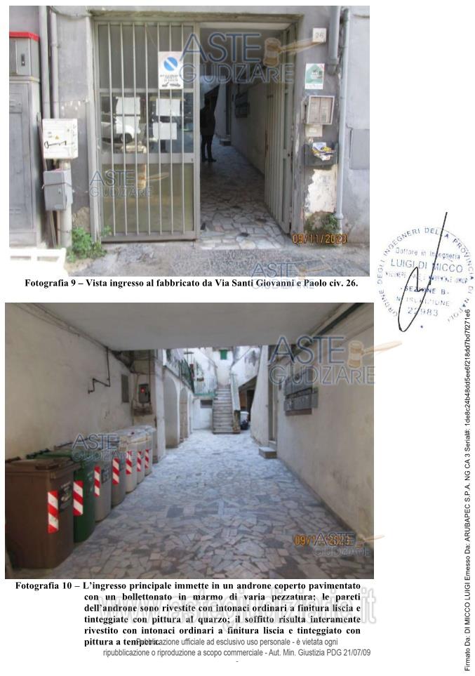 Fotografia del bene