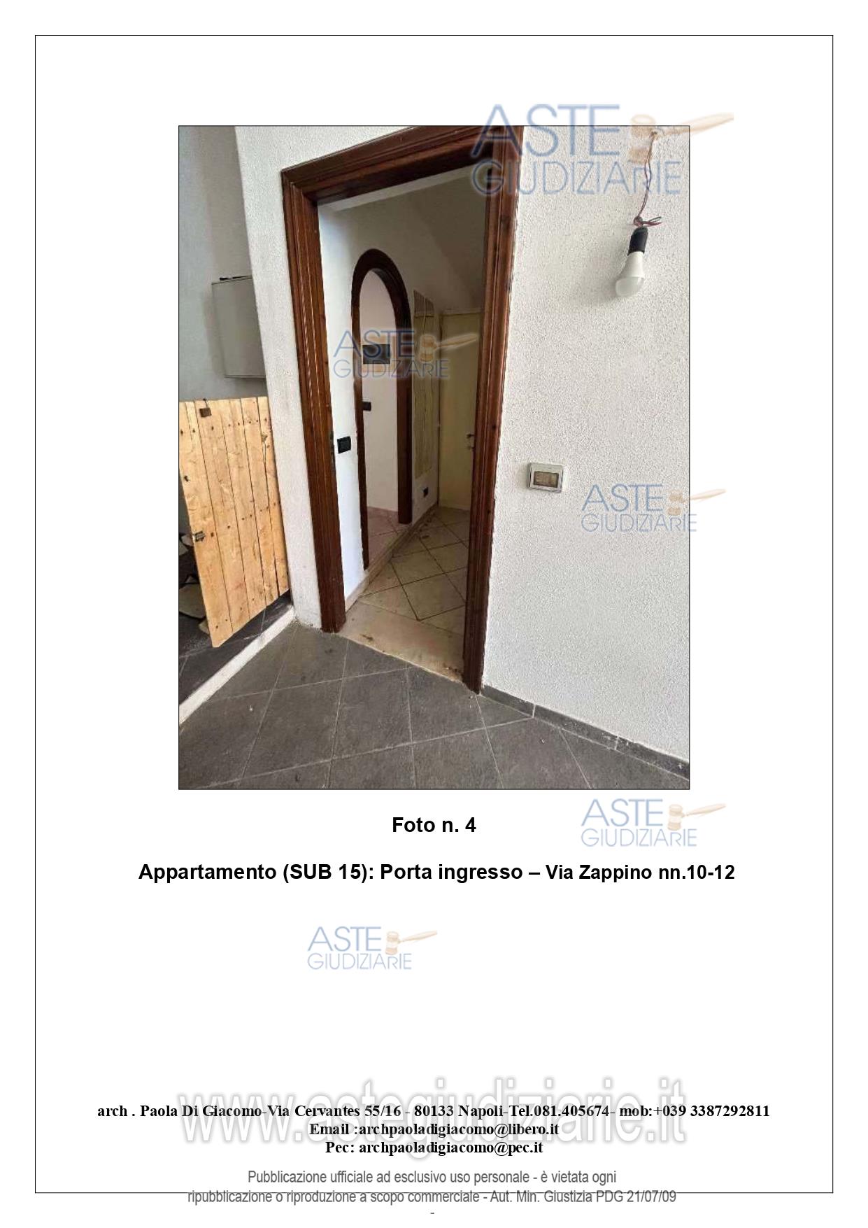 Fotografia del bene