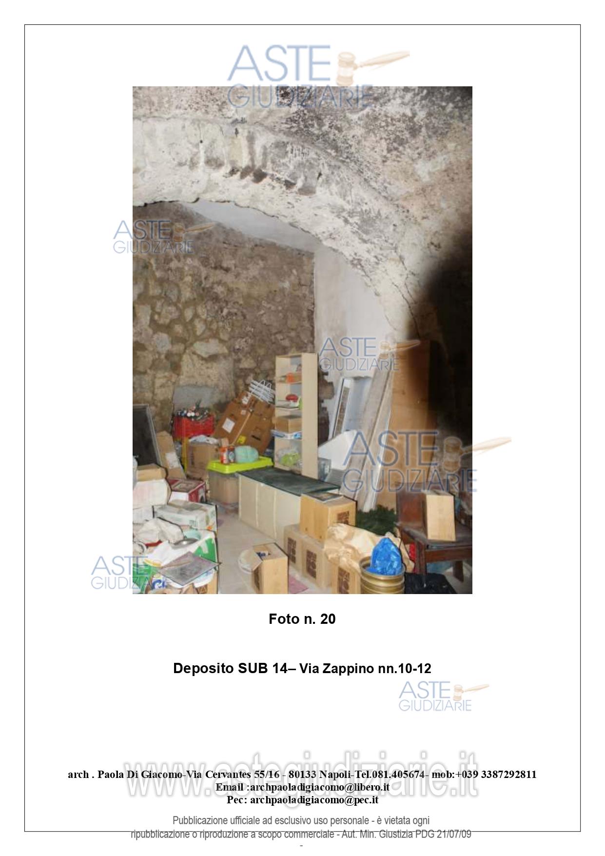 Fotografia del bene