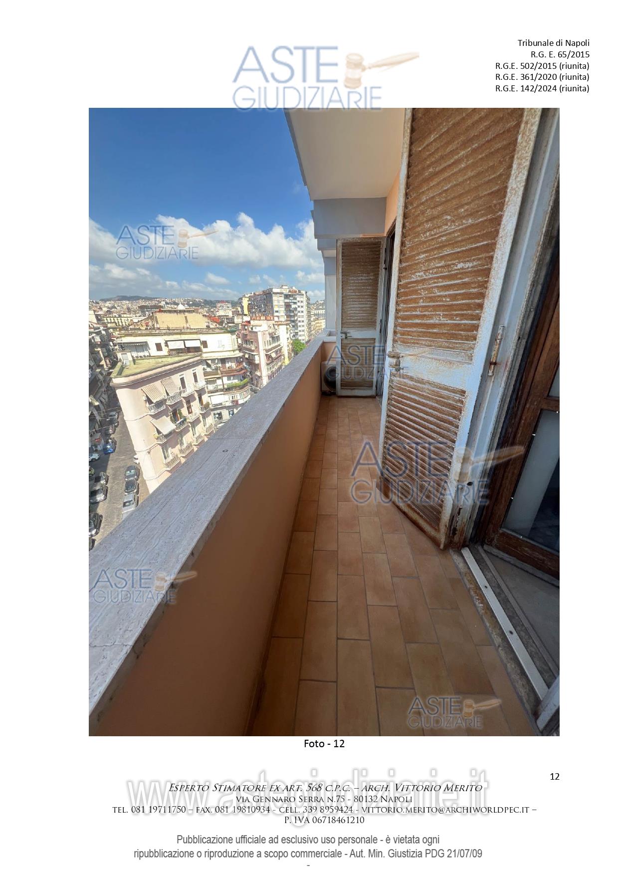 Fotografia del bene