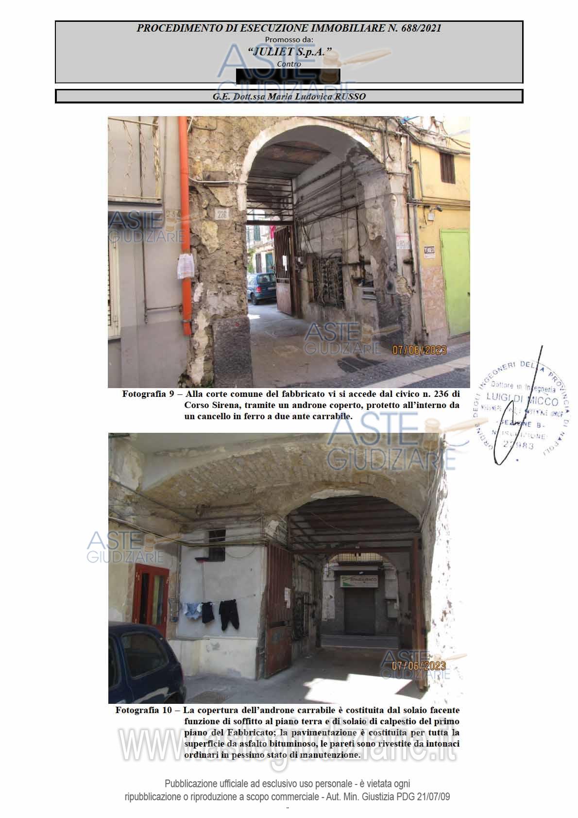 Fotografia del bene