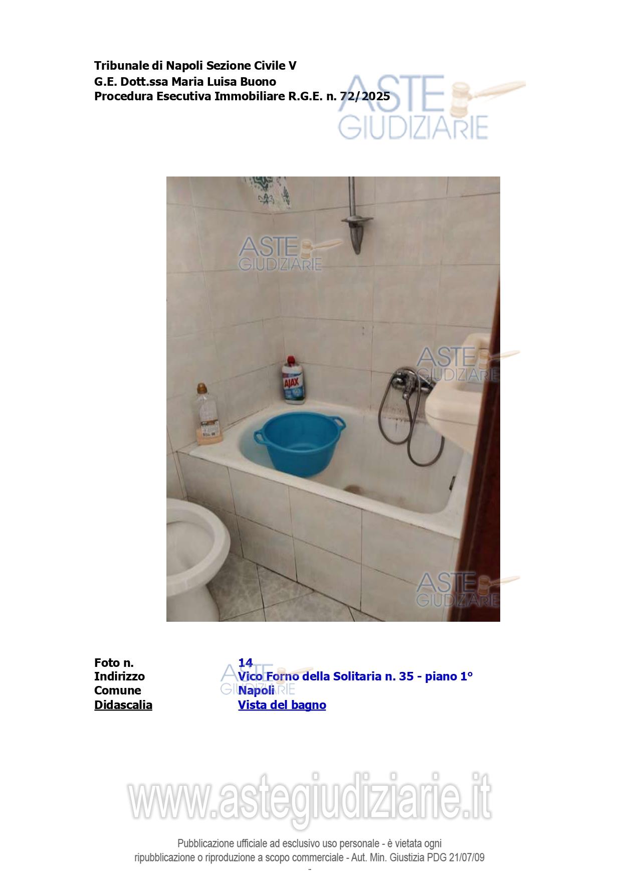 Fotografia del bene