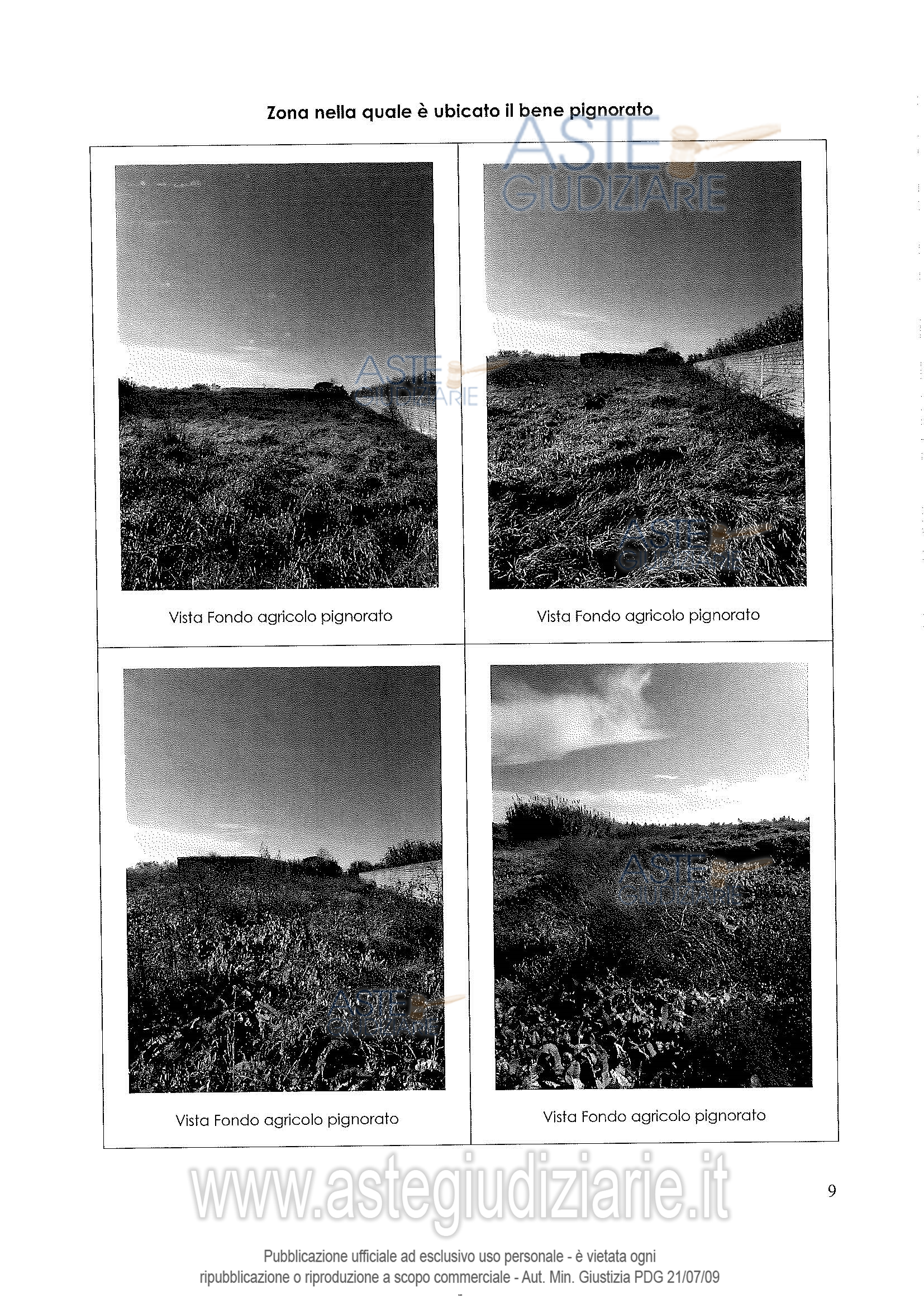 Fotografia del bene