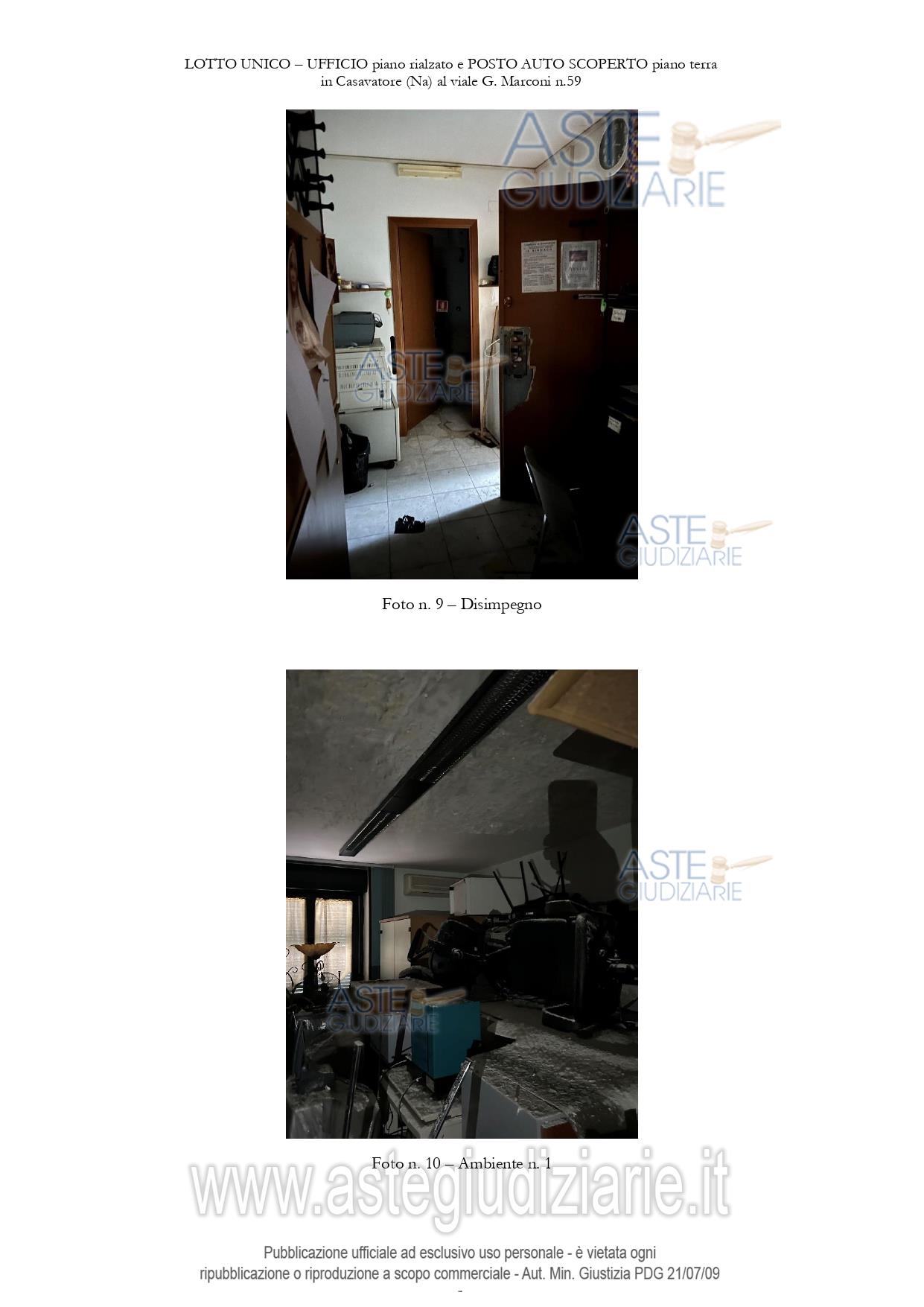 Fotografia del bene