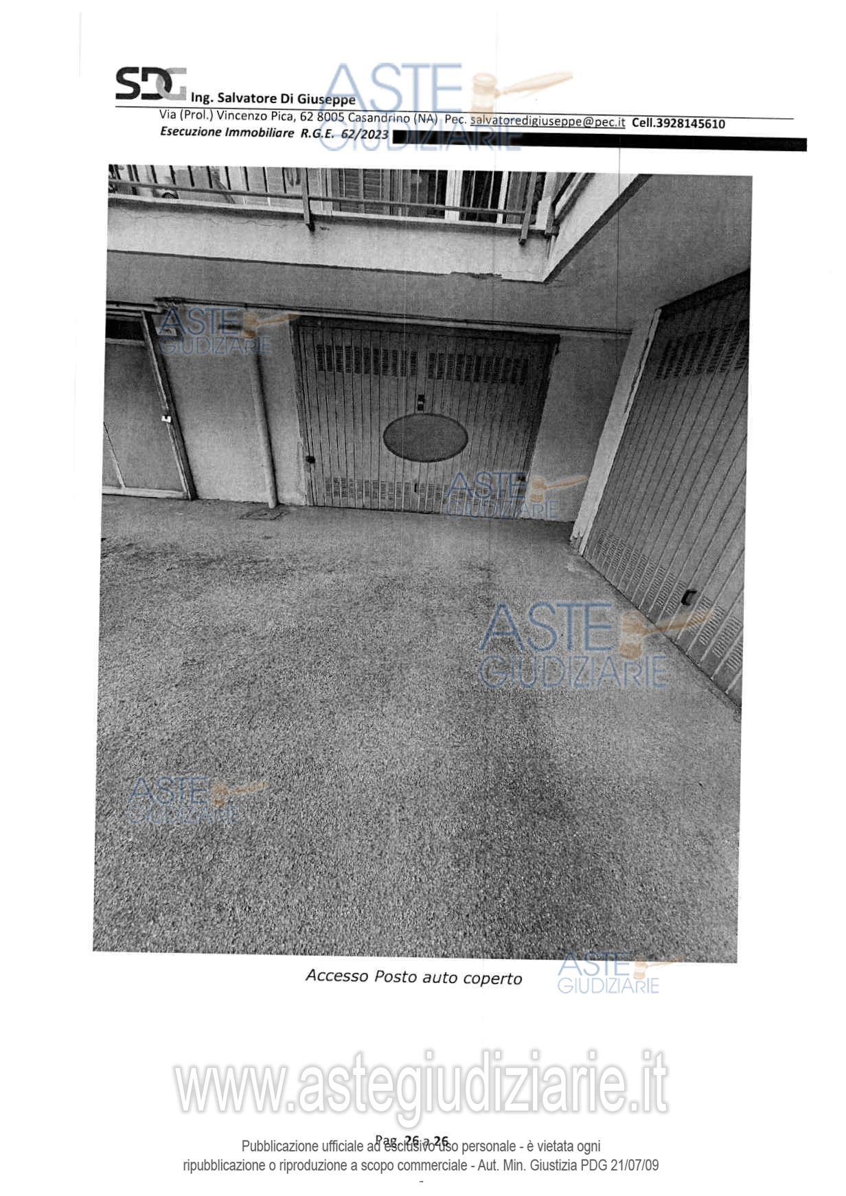 Fotografia del bene