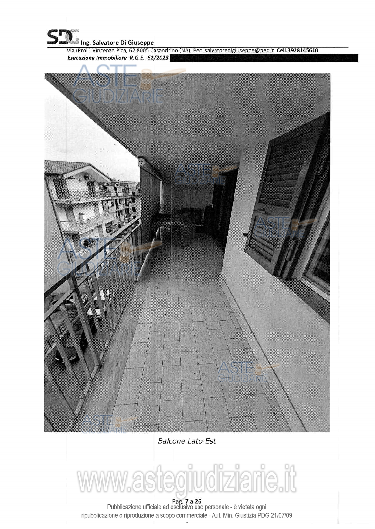 Fotografia del bene