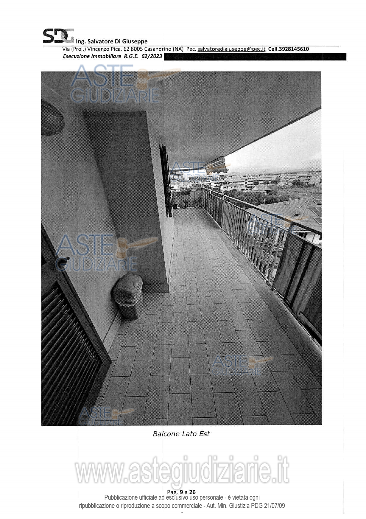Fotografia del bene