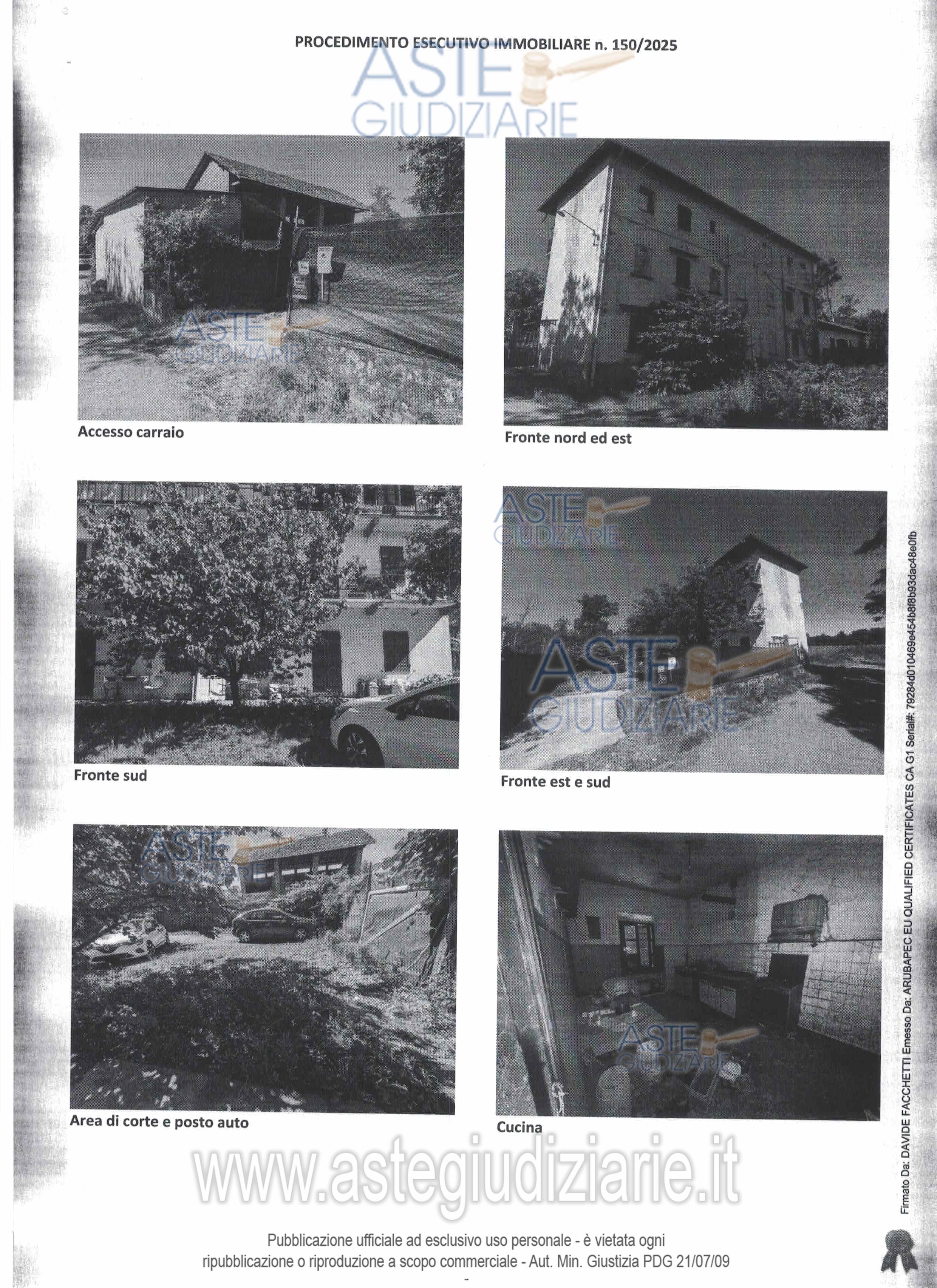 Fotografia del bene