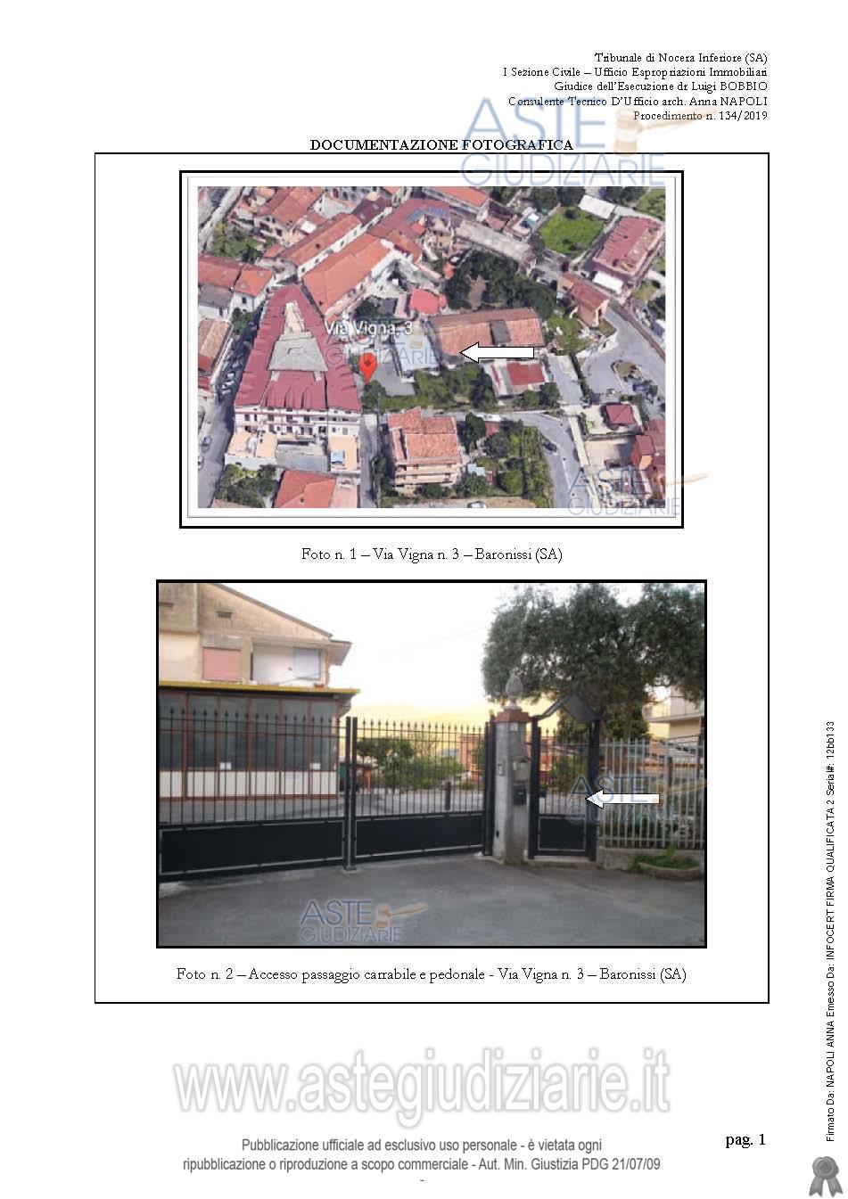 Fotografia del bene