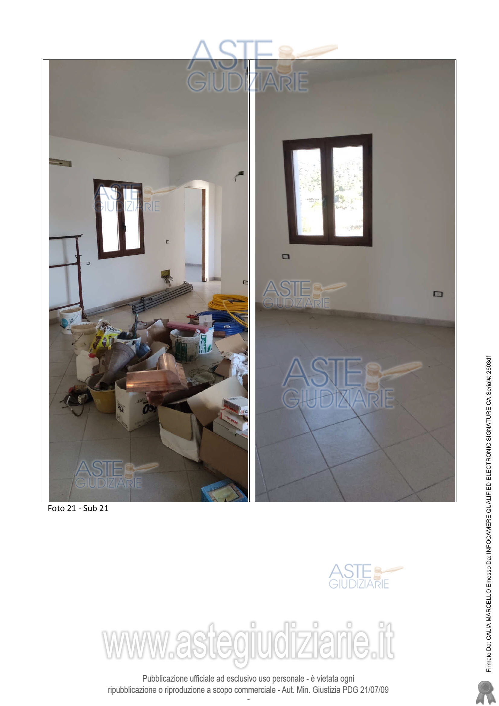 Fotografia del bene
