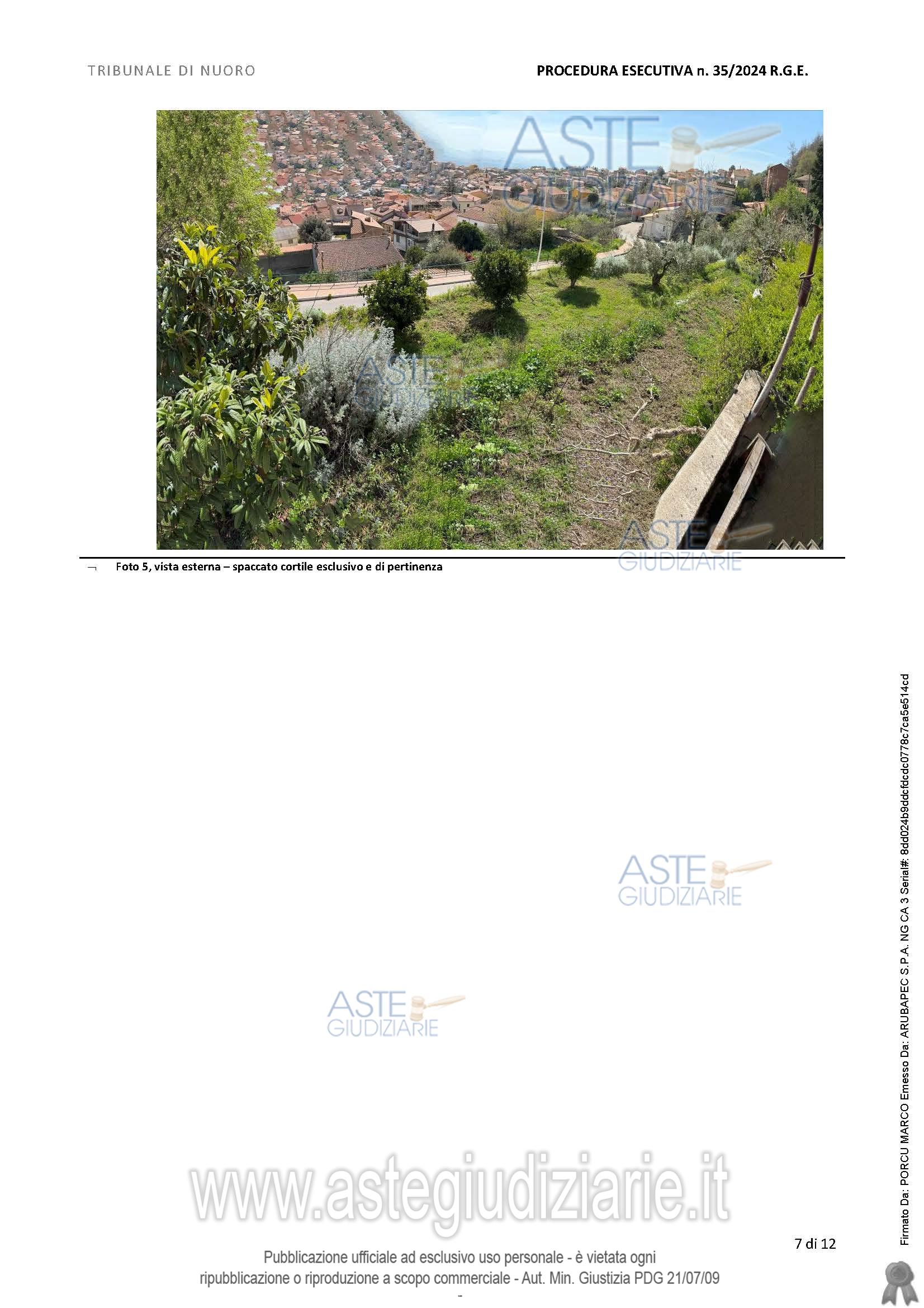 Fotografia del bene