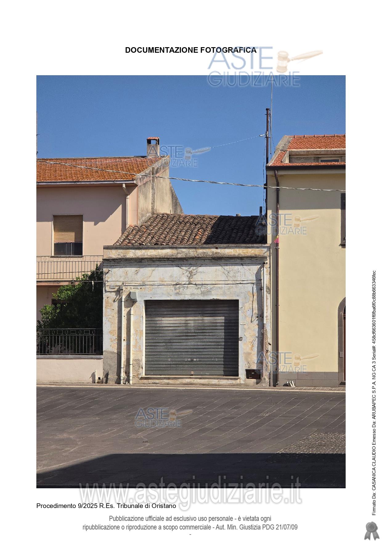 Fotografia del bene