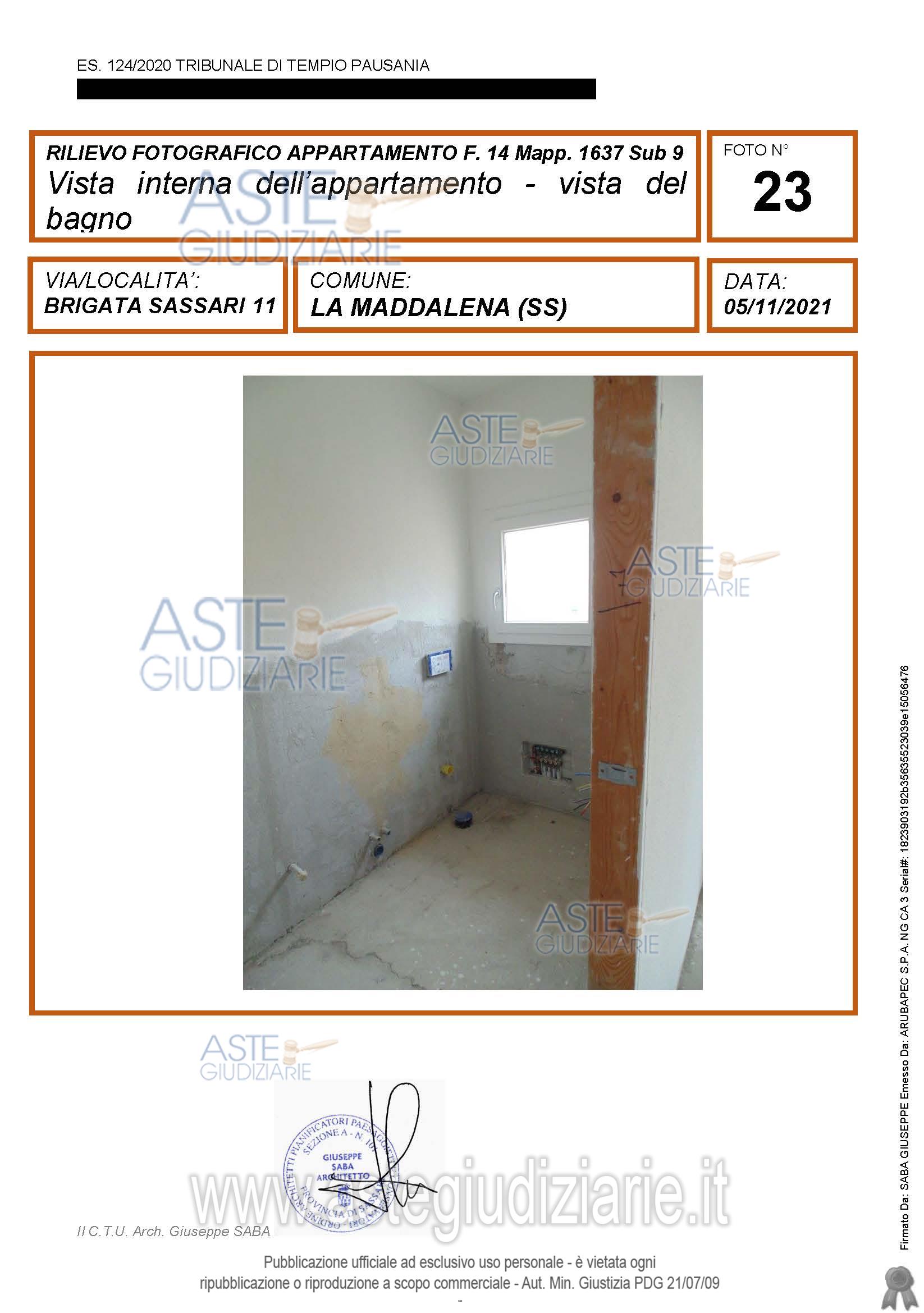 Fotografia del bene