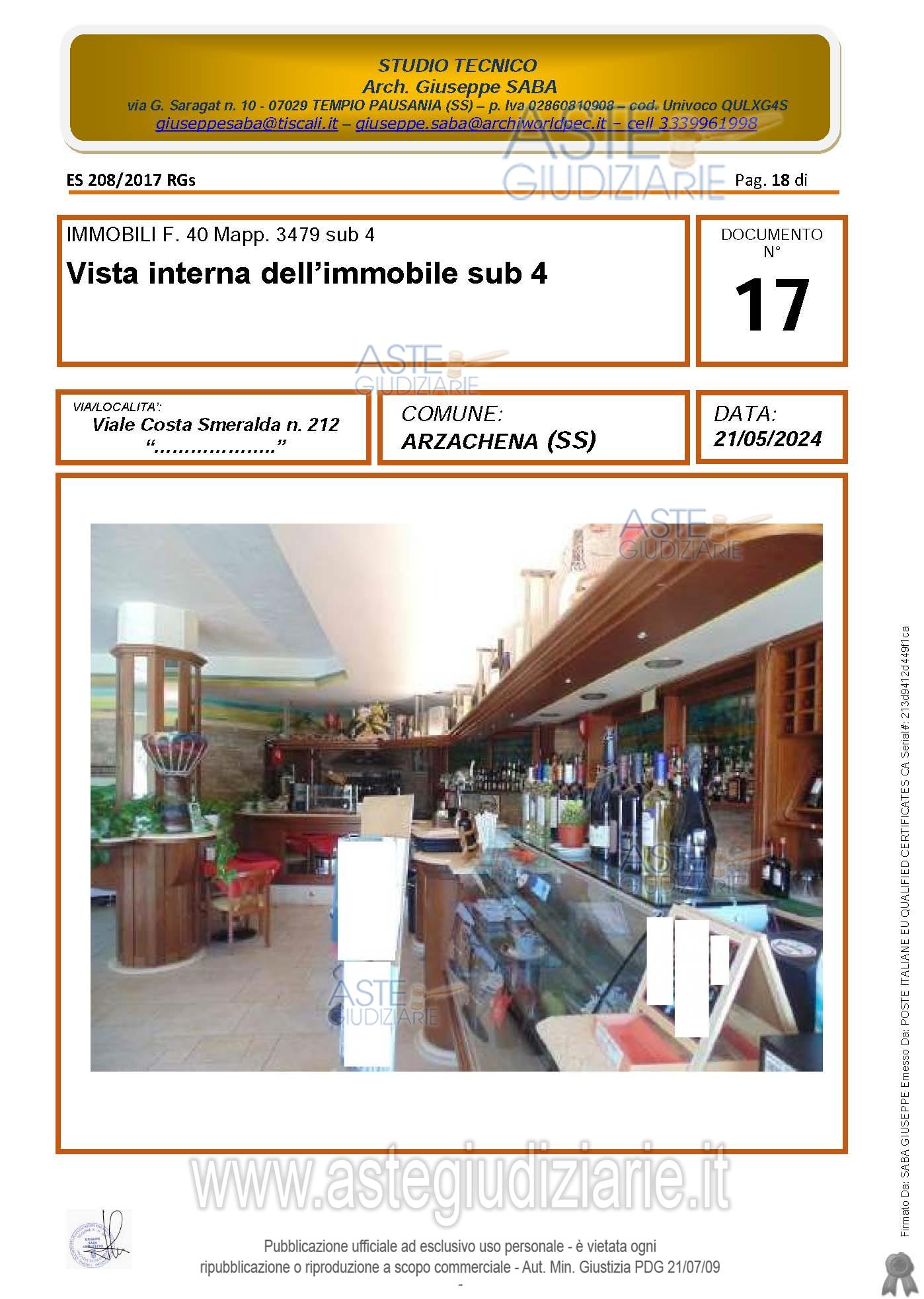 Fotografia del bene
