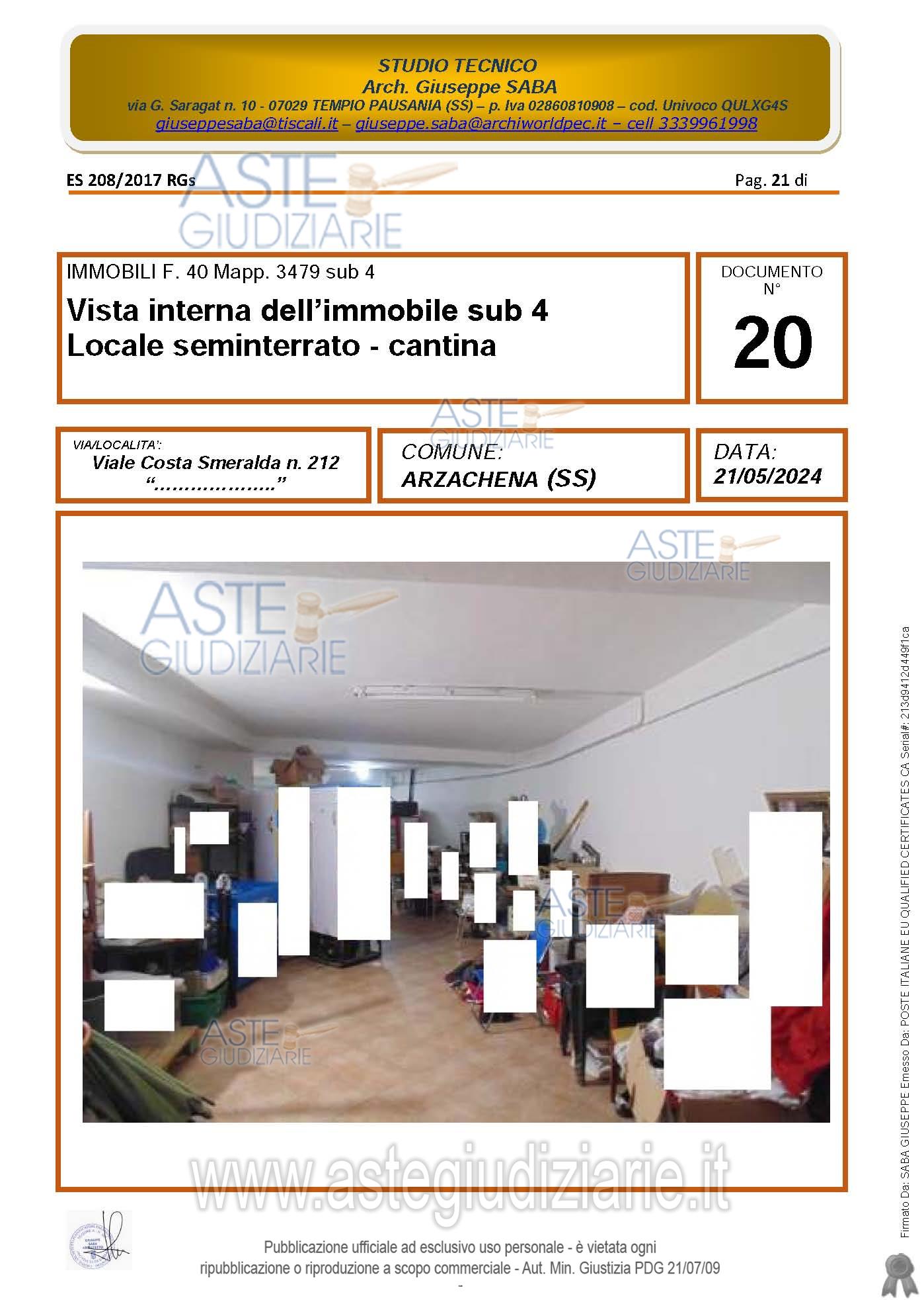 Fotografia del bene