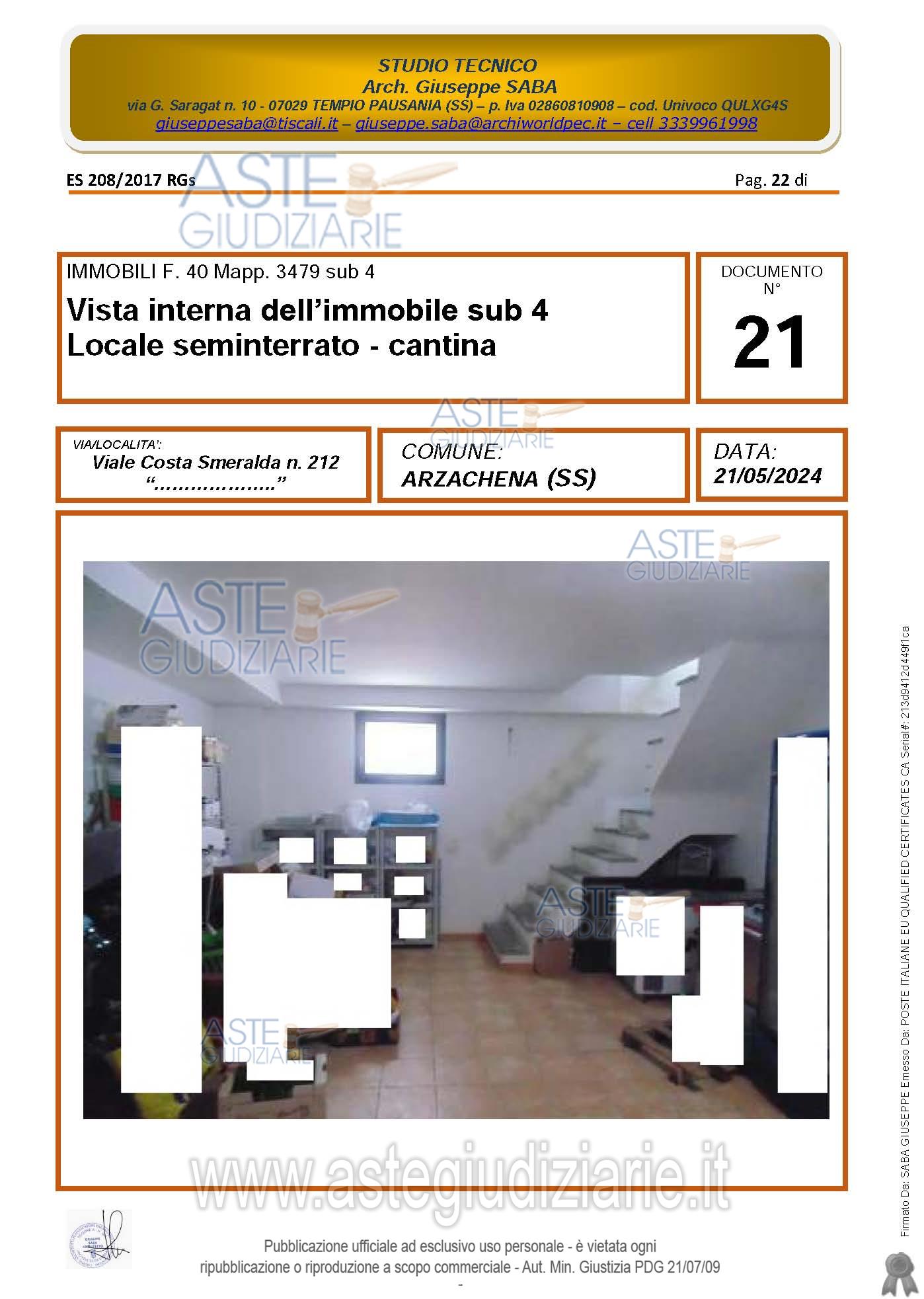 Fotografia del bene