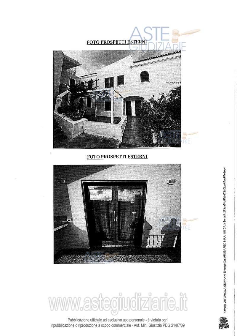 Fotografia del bene