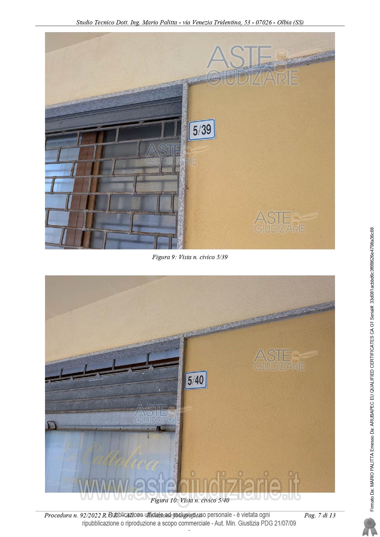 Fotografia del bene