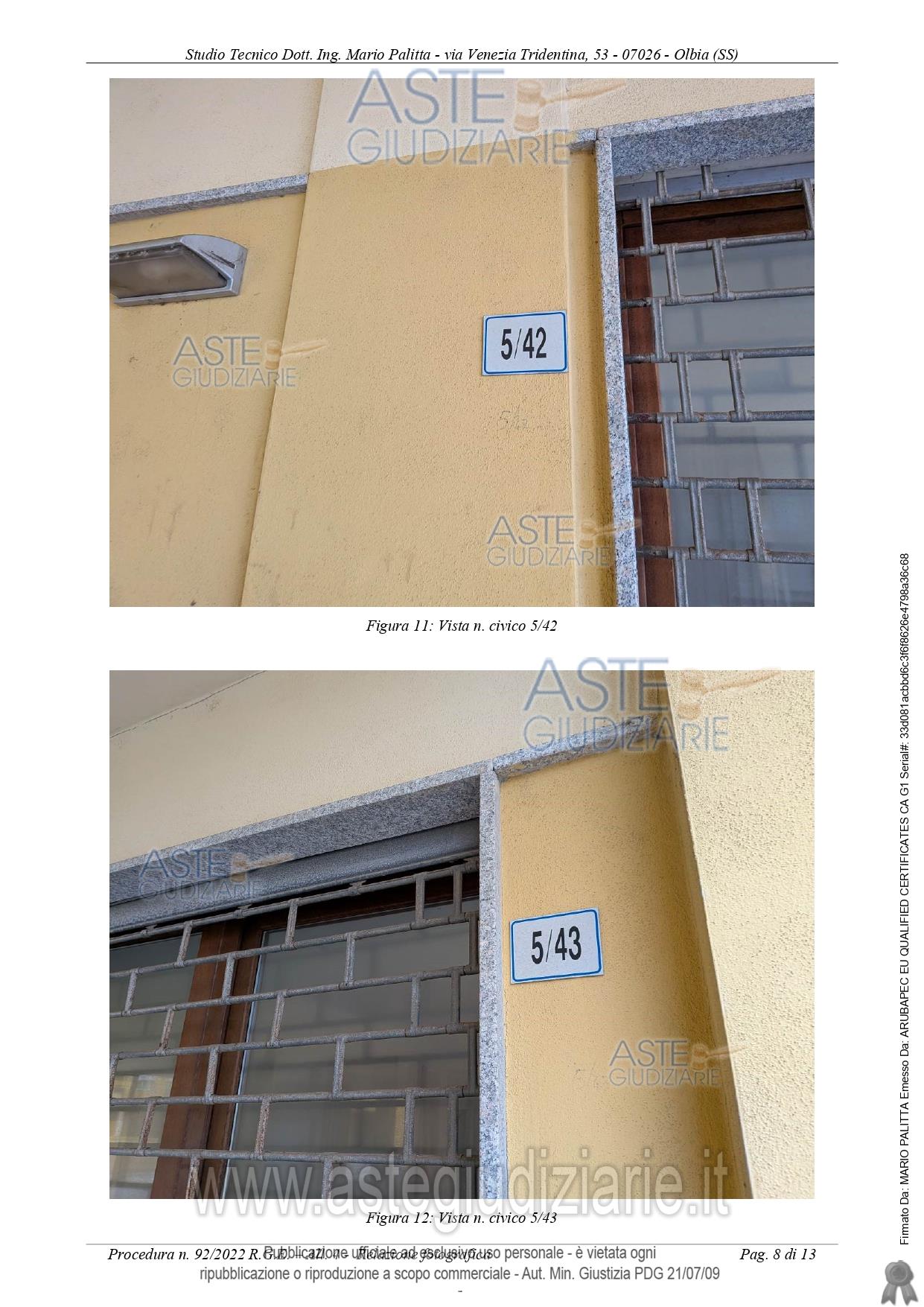 Fotografia del bene