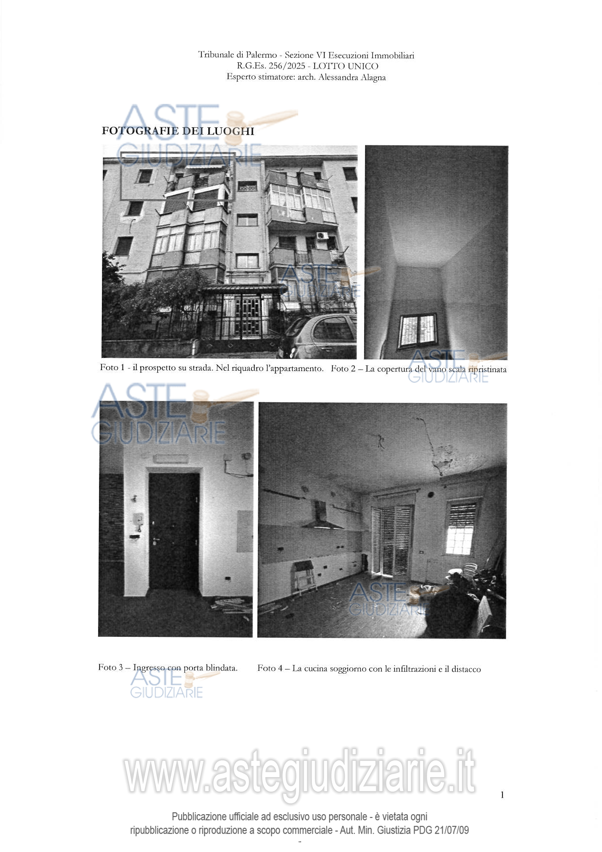 Fotografia del bene