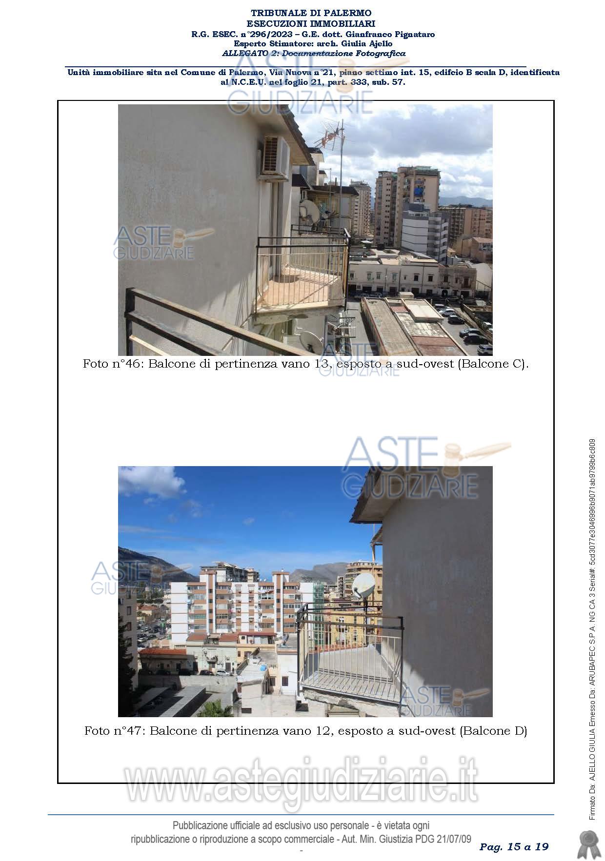 Fotografia del bene