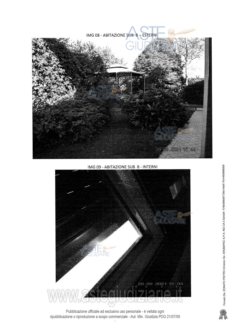 Fotografia del bene