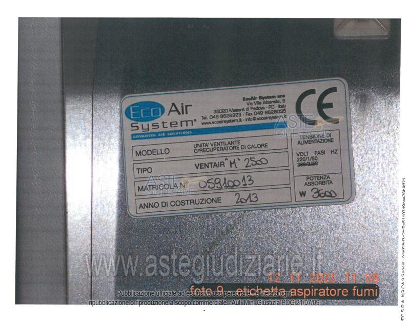 Fotografia del bene