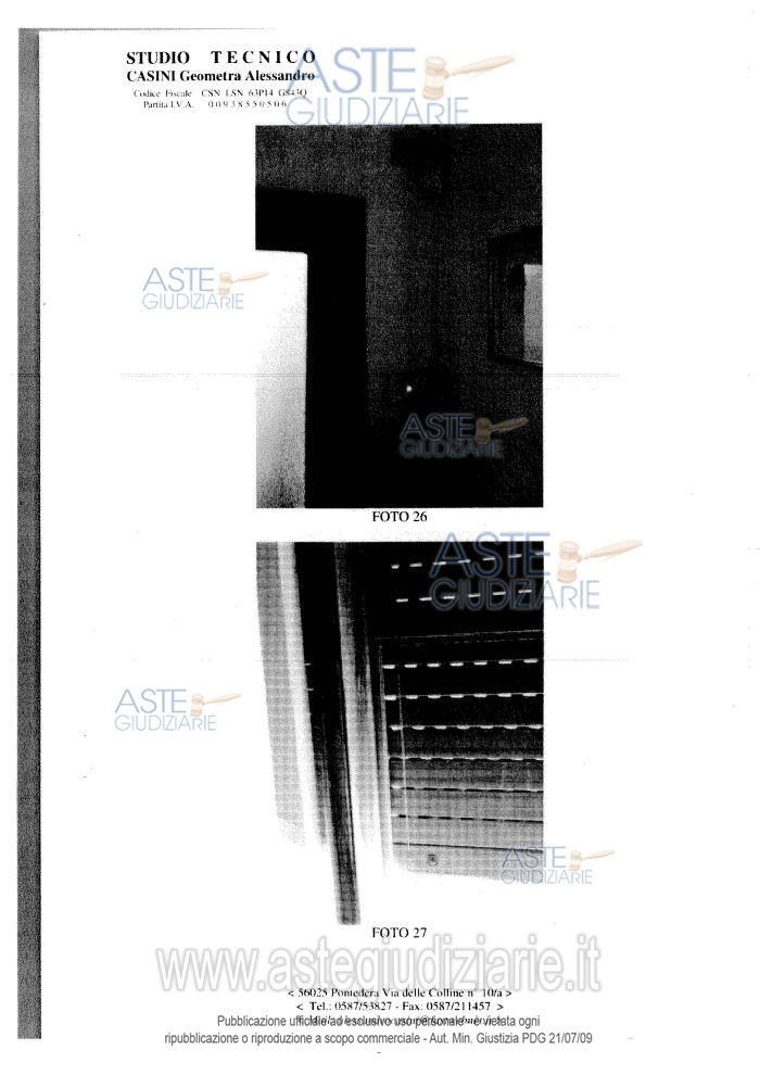 Fotografia del bene