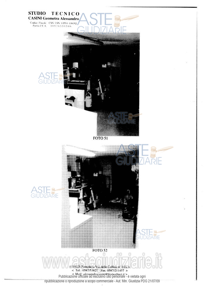 Fotografia del bene