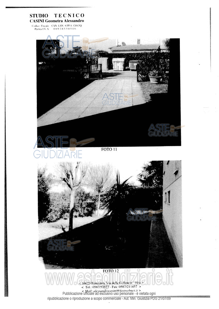 Fotografia del bene