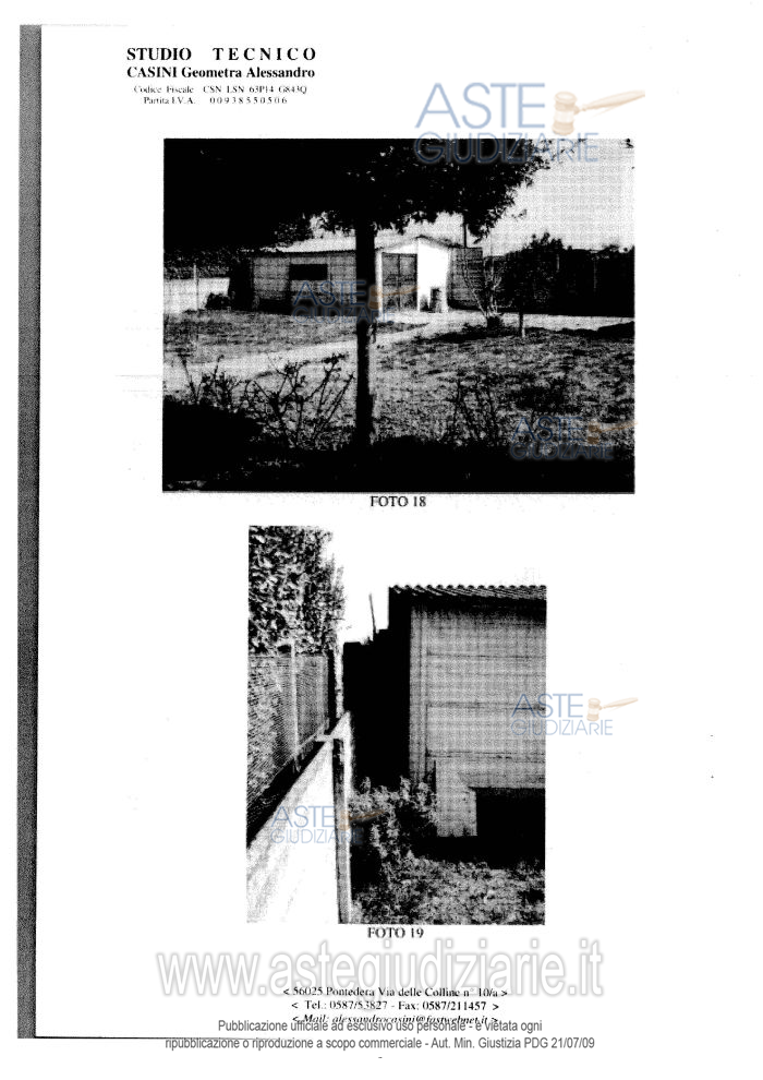 Fotografia del bene