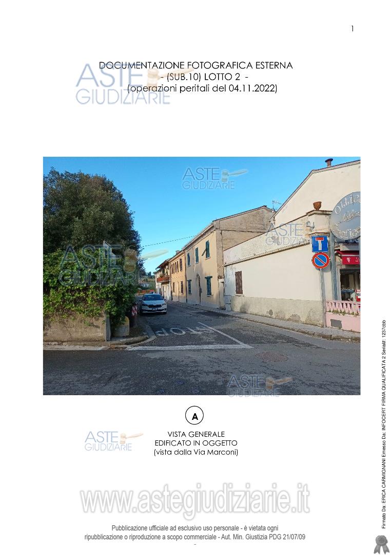 Fotografia del bene