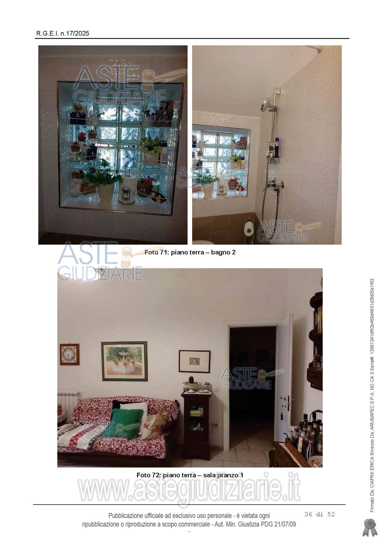 Fotografia del bene