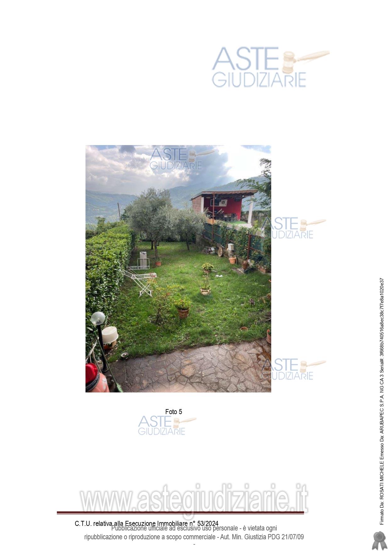 Fotografia del bene