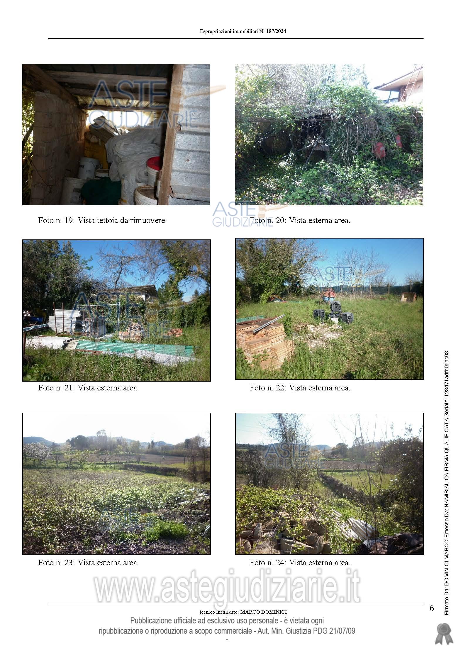 Fotografia del bene
