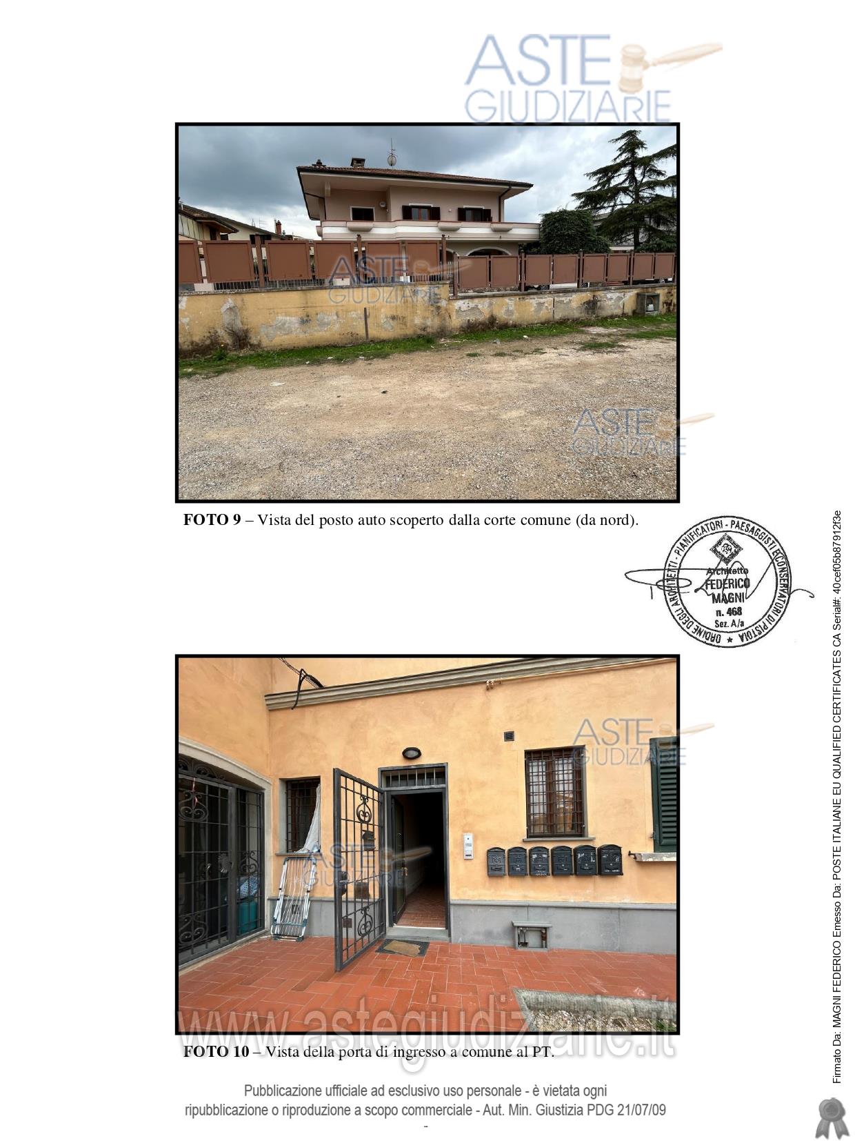 Fotografia del bene