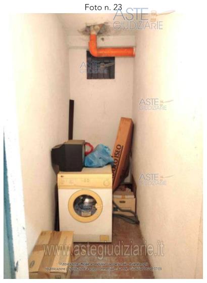 Fotografia del bene