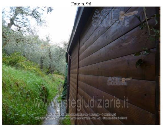Fotografia del bene