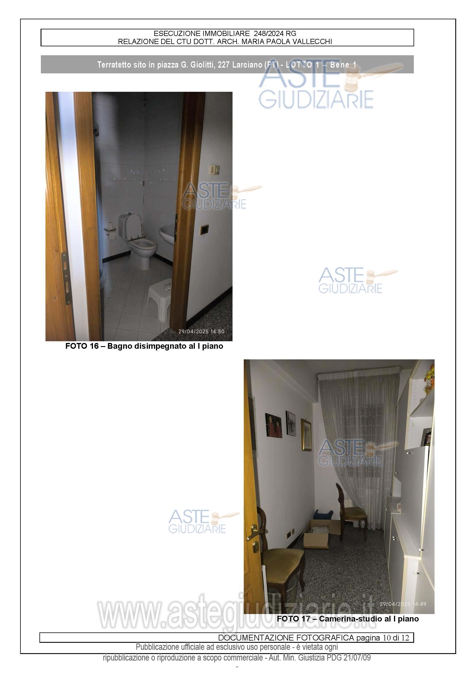 Fotografia del bene