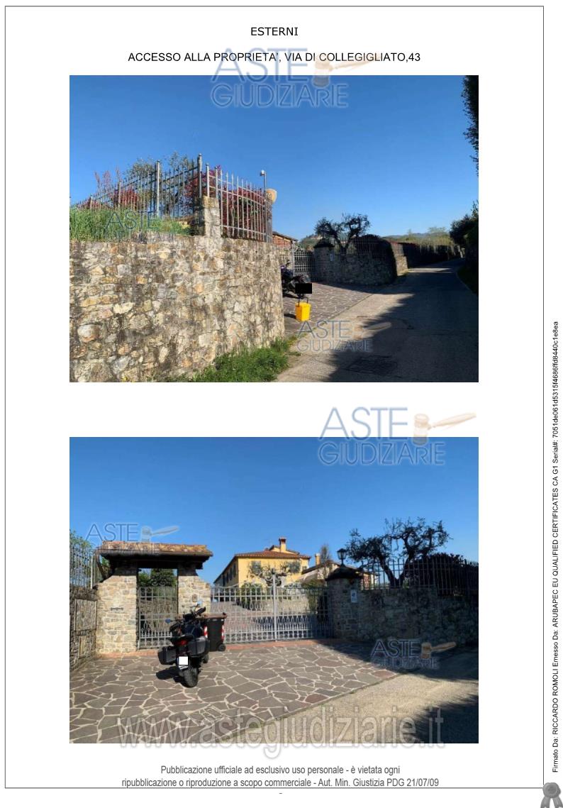 Fotografia del bene
