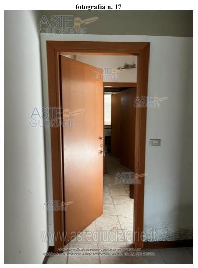 Fotografia del bene