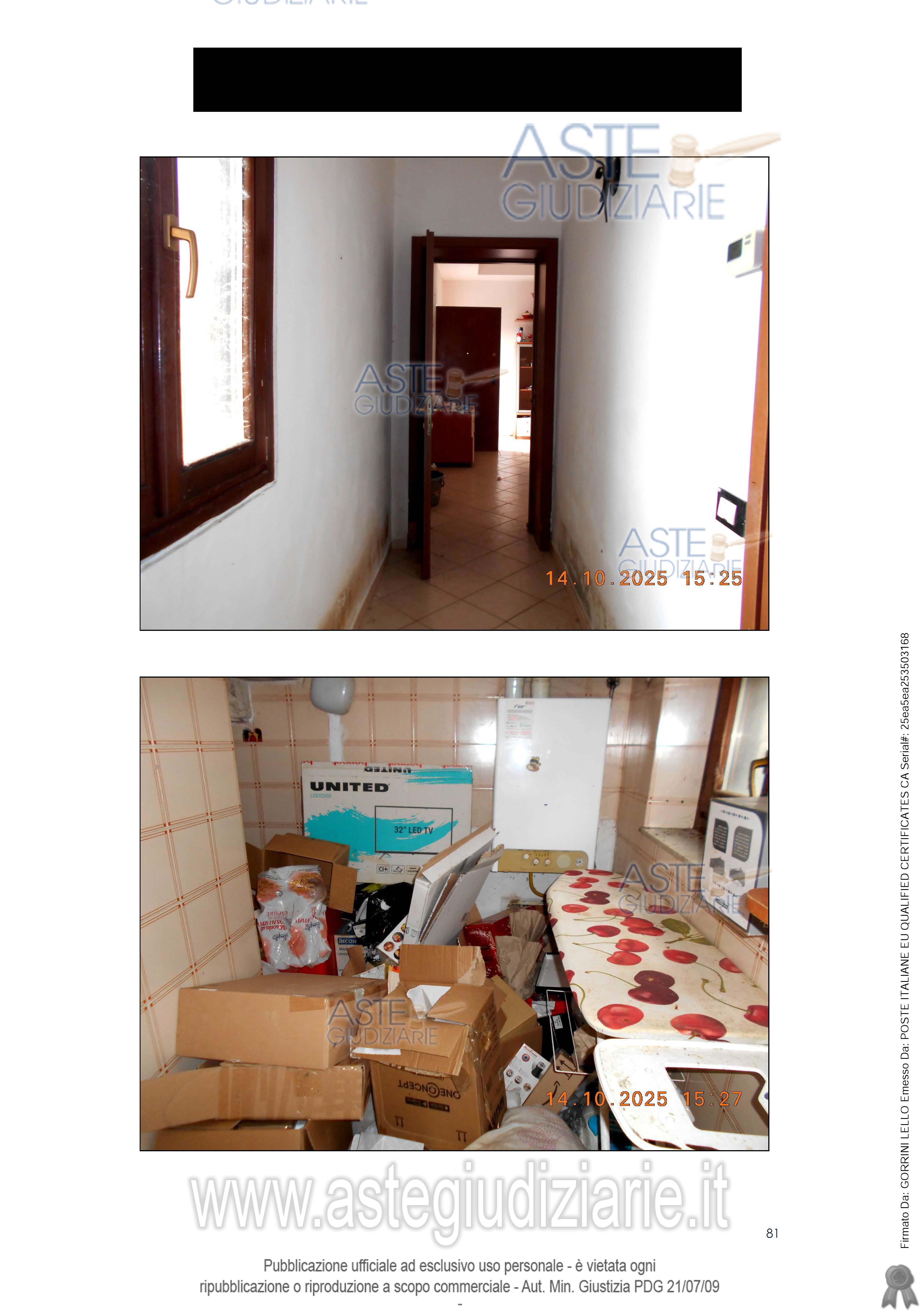 Fotografia del bene