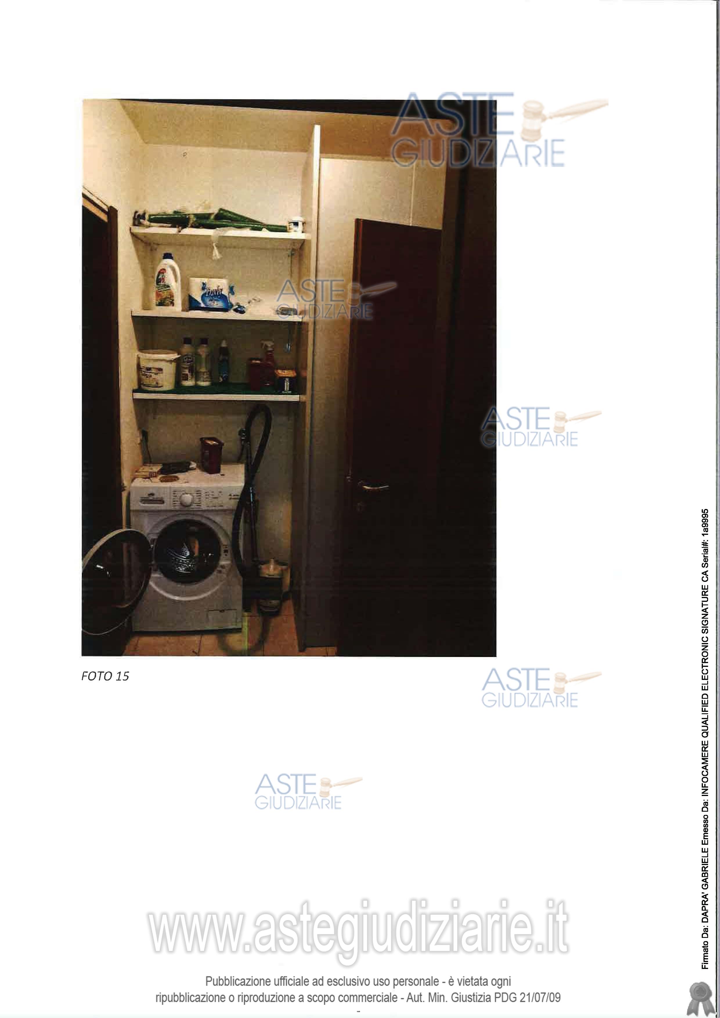 Fotografia del bene