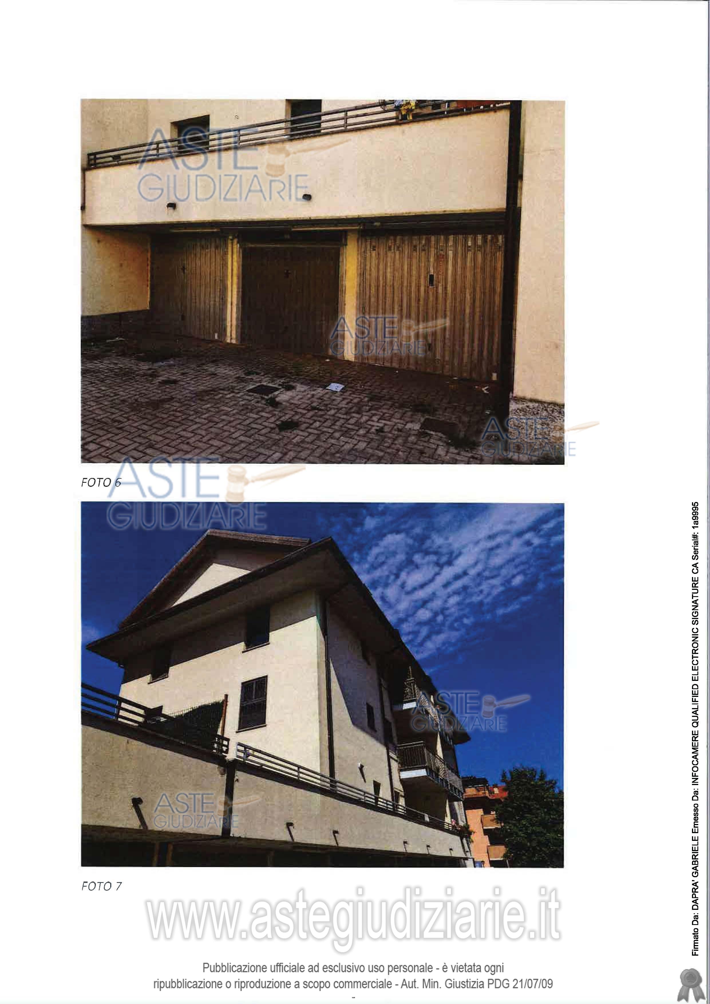 Fotografia del bene