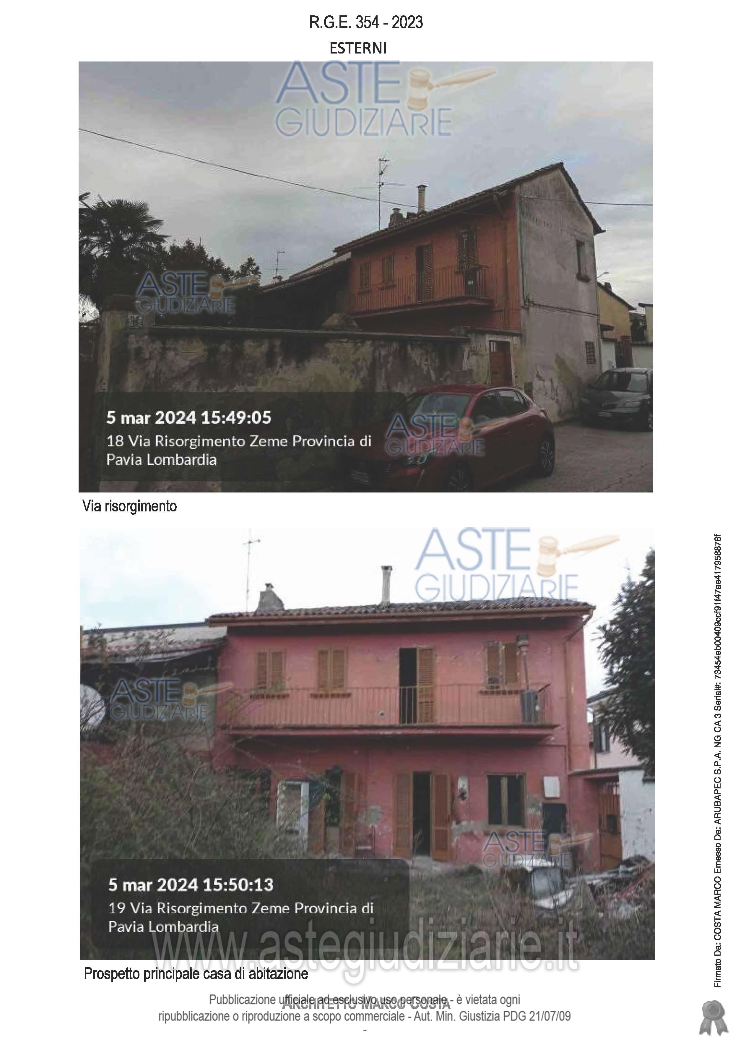 Fotografia del bene