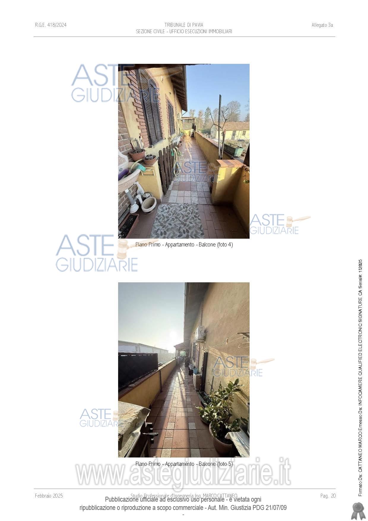 Fotografia del bene